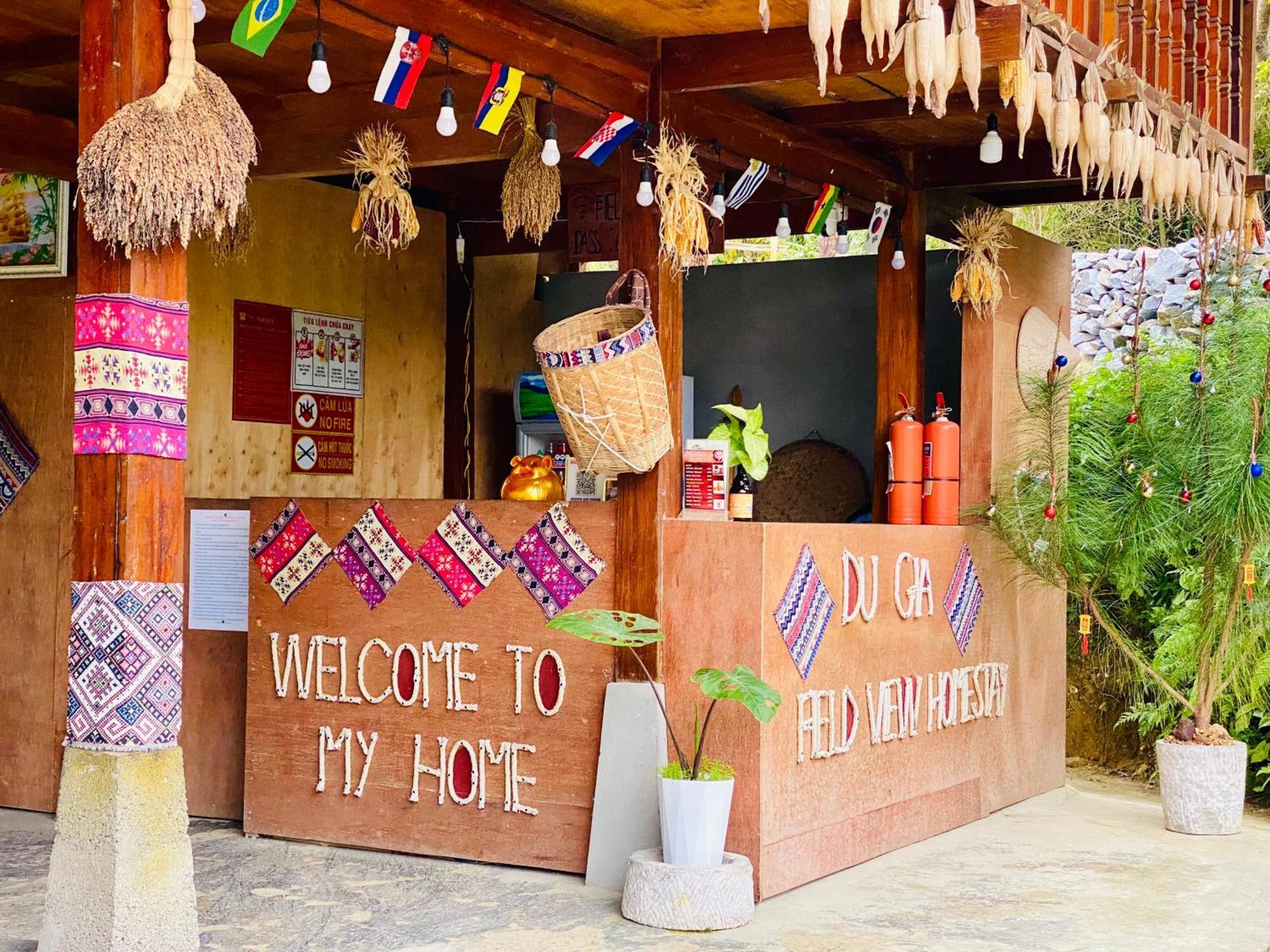 Du Gia Field View Homestay Làng Cac Buitenkant foto