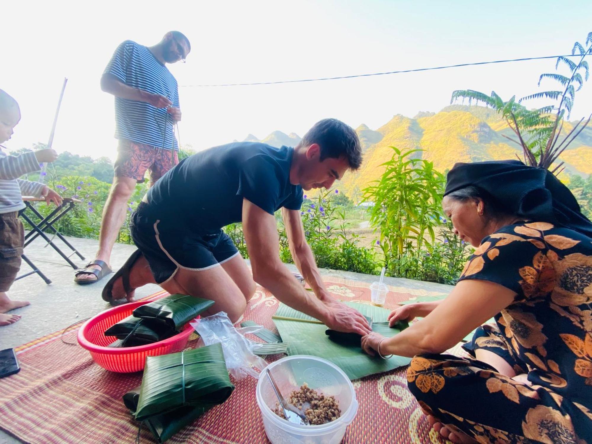 Du Gia Field View Homestay Làng Cac Buitenkant foto
