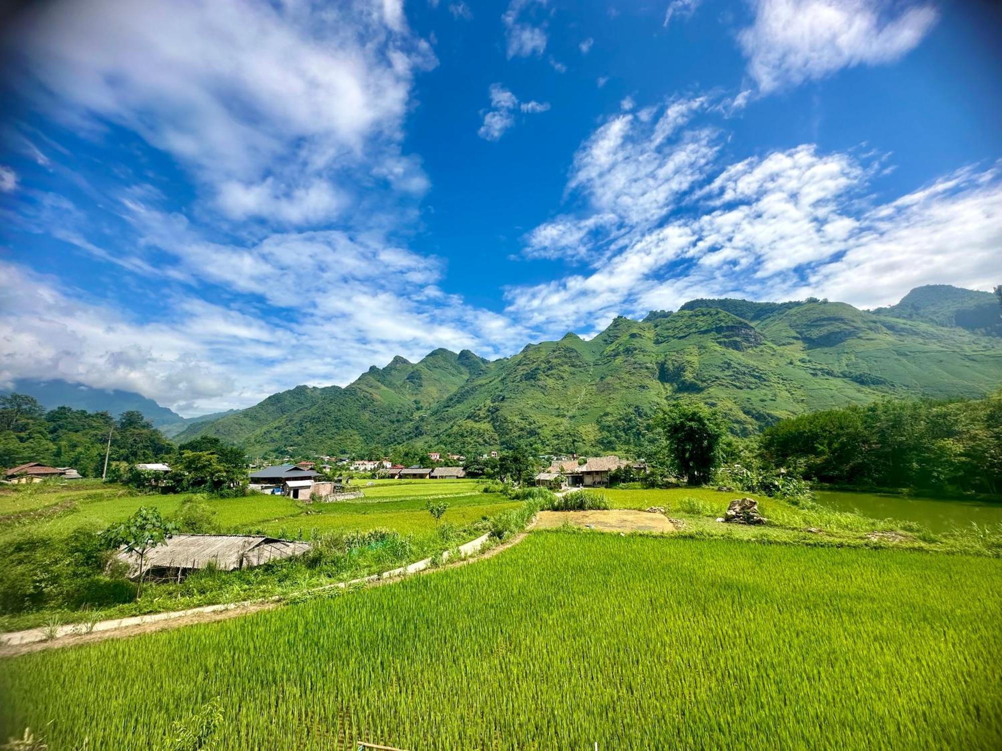 Du Gia Field View Homestay Làng Cac Buitenkant foto